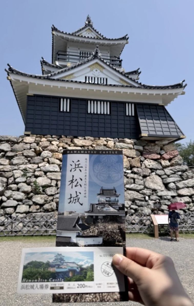濱松城天守和野面積石牆,門票 ¥200